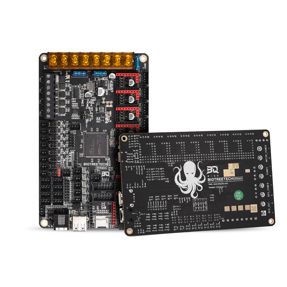 หน้าจอ: หน้าจอ: BTT OCTOPUS V1.1 32bit ควบคุม TMC2209 TMC2208 UART 3D ชิ้นส่วนเครื่องพิมพ์เมนบอร์ด Ender 3 V2 อัพเกรดสําหรับ VORON