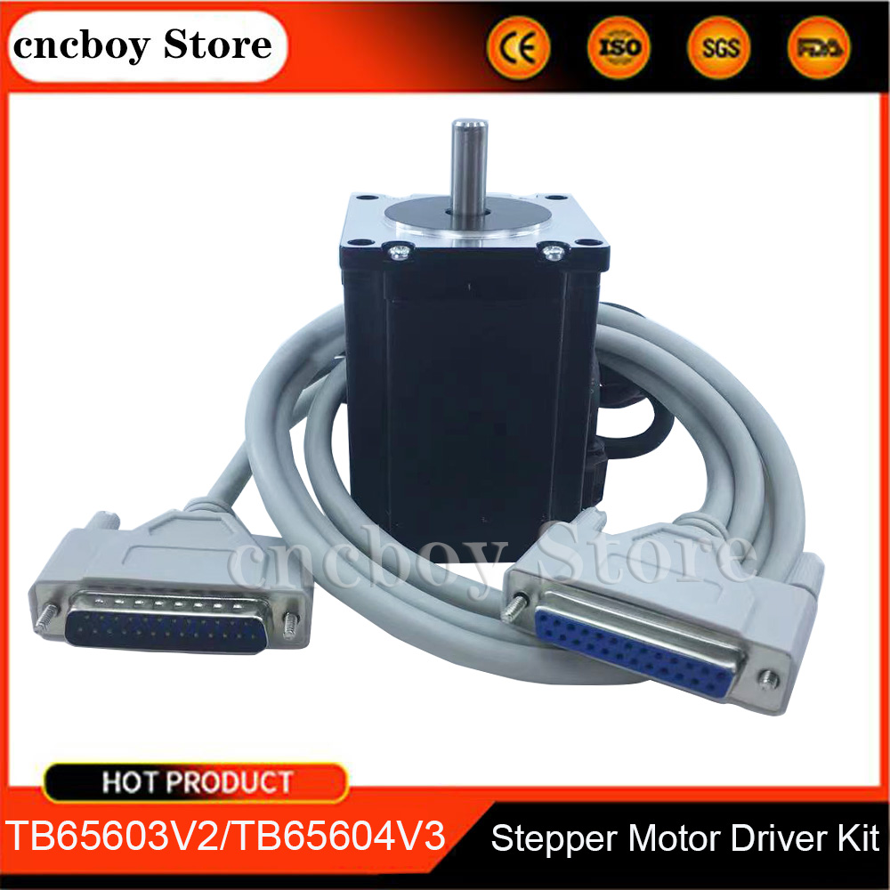 Penjualan Langsung Pabrik/Kit CNC 3 Sumbu/4 Sumbu TB6560 3, 5A Driver Motor Stepper Mach3 Papan Sirkuit USB 57 Motor Stepper