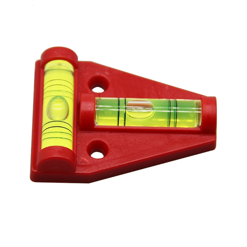 Herramientas de medición Triangular de nivel tipo T, carcasa de burbuja, para nivelar Autocaravanas, campistas y remolques, accesorio para vehículo, 1 unidad