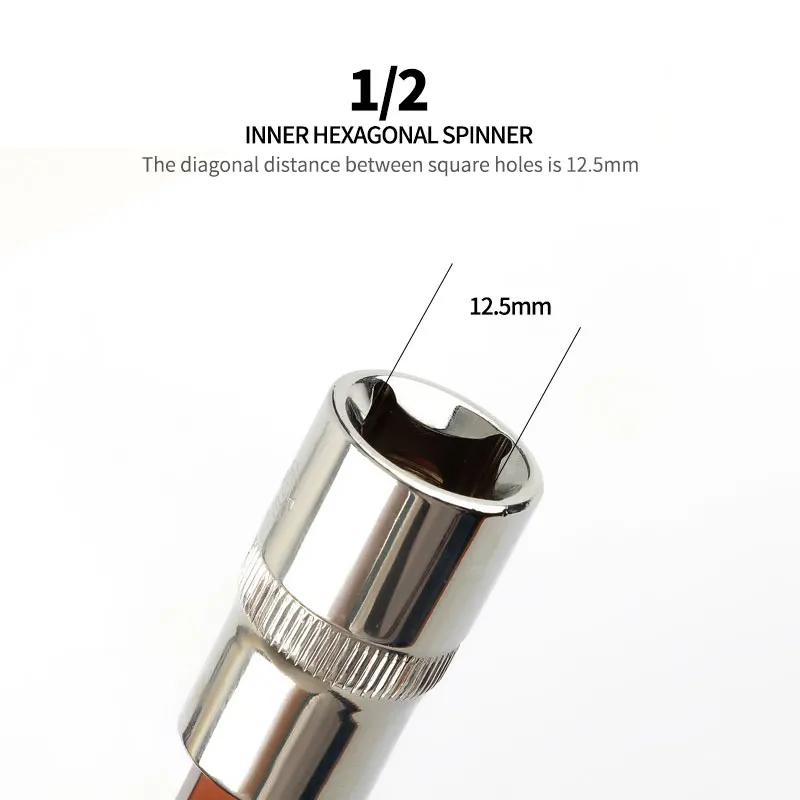 1/2 Lục Giác Ổ Cắm Bit 1 Cái S2 Hexgon Bit Adapter Allen Chìa Khóa Mô Men Xoắn Cờ Lê Bánh Răng Ổ Cắm Cờ Lê H4/h5/H6/H7/H8/H10/H12/H14/H17
