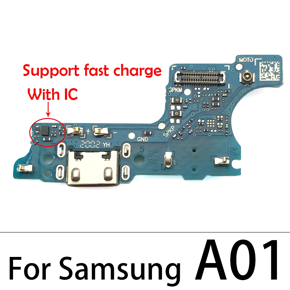 USB Charging Dock Connector Board Flex Cable For Samsung A70 A50 A40 A30 A20 A10 A11 A01 A21s A31 A51 A71 A30s A50s Link