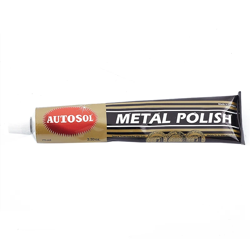 1PC 75ml 100g Autosol Creme Messer Maschine Polieren Wachs Spiegel Metall Edelstahl Uhr Polieren Paste