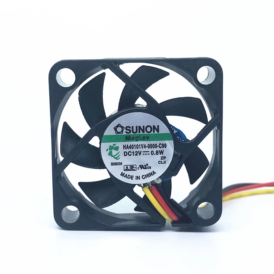 SUNON Maglev 4010 40 мм 40x40x10 мм охлаждающий вентилятор 4 см HA40101V4-0000-c99 DC12V 0,8 Вт для 3D-принтера North Bridge Chip Fan 3pin