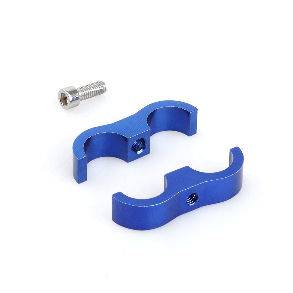 ユニバーサル AN4 AN6 AN8 AN10 AN12 ビレットオイル燃料水ホースチューブセパレーターディバイダークランプアルミラインセパレーター