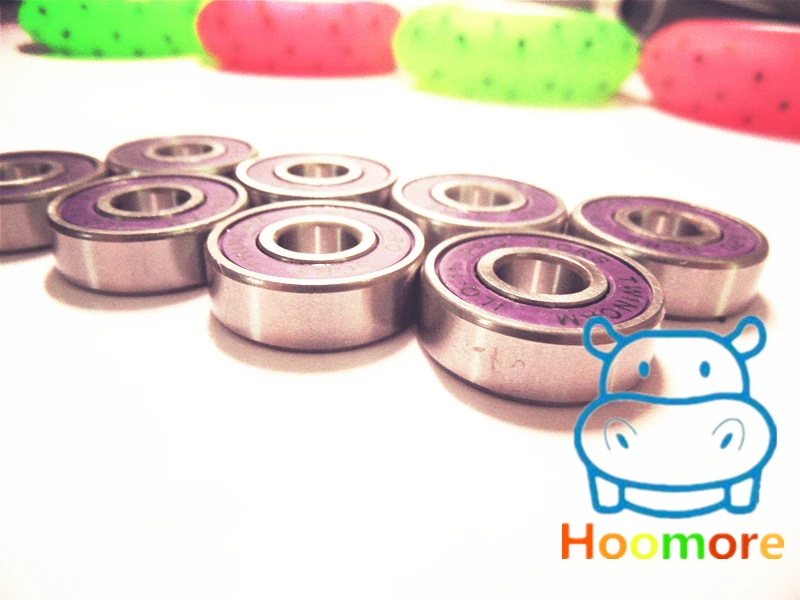 ILQ-11 Chịu Lực Nội Tuyến Bánh Lăn Xe Trượt Ván Trượt 608 608z Vòng Bi Thép Mạ Chrome Cho SEBA FSK Trượt Dốc Tốc Độ 16 Cái/lốc