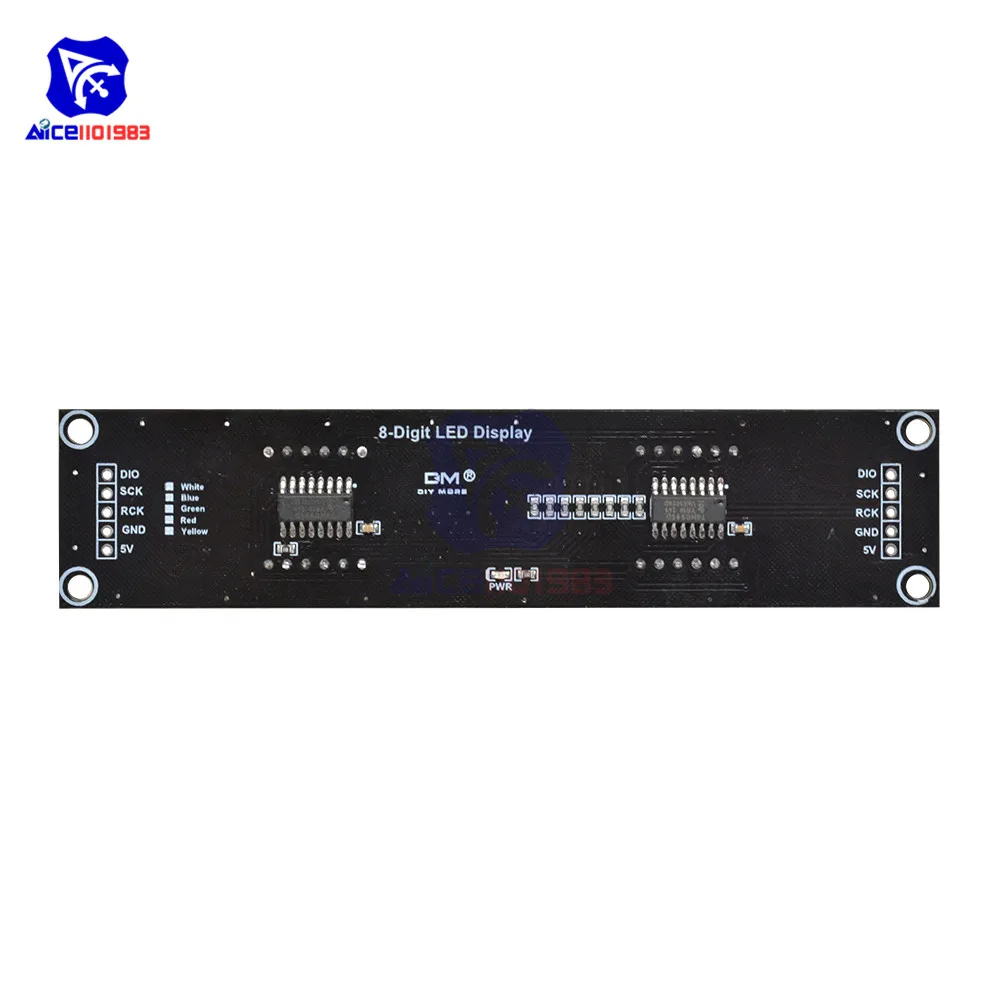 diymore 74HC595 Modulo display LED digitale da 0,56 pollici a 8 bit 5 colori disponibili per Arduino