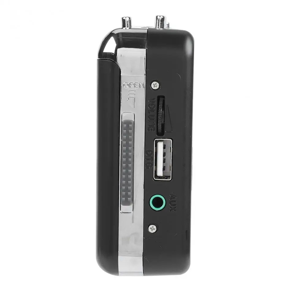 Di Động Lồng Sắt Đầu Ghi Độc Lập Âm Nhạc Âm Thanh Ghi Âm Băng Cassette Để MP3 Chuyển Đổi Tiết Kiệm Thành Đèn LED Cổng USB