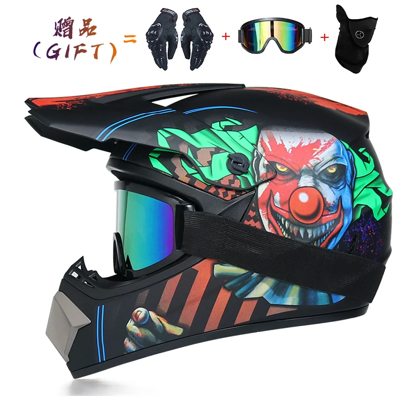 Profissional Leve Off-Road Motocicleta Capacete para Crianças, Bicicleta de Corrida, ATV, Veículo Off-Road, Downhill, Capacete DH Cross, Capacete de Motocross