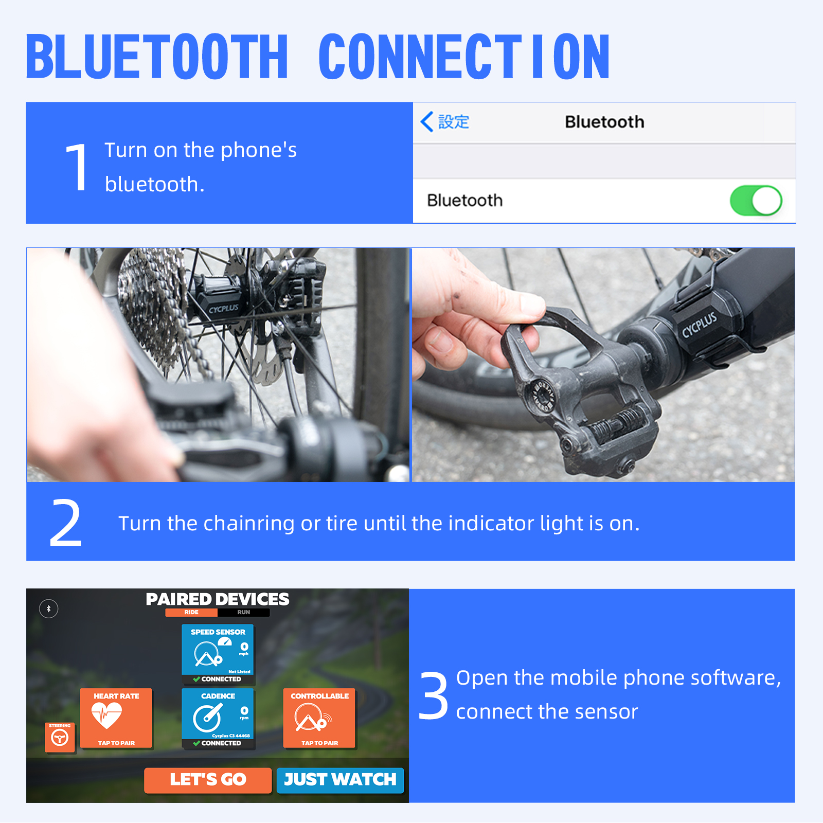 Cycplus Tritt geschwindigkeit Dual Sensor Fahrrad Computer Tacho Ameise Bluetooth wasserdicht GPS Fahrrad Fahrrad Zubehör