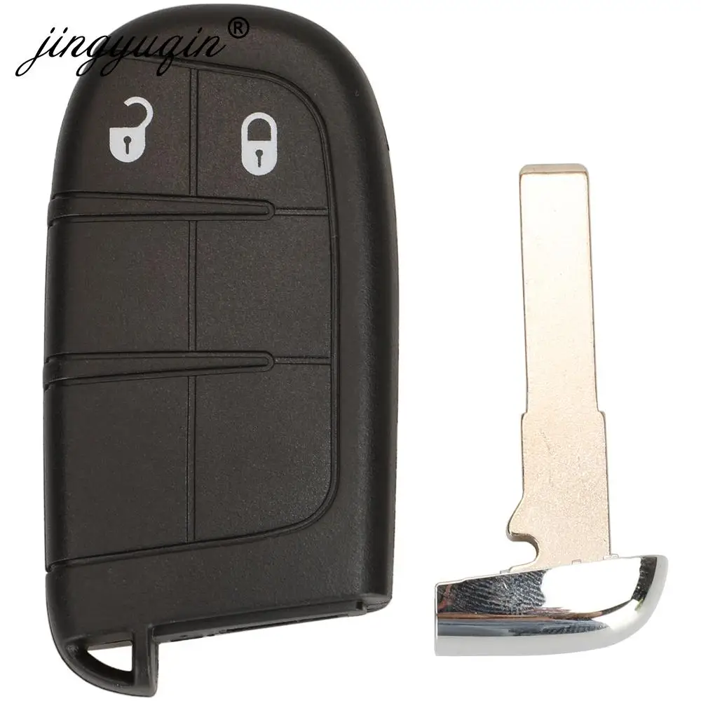 Jingyuqin Aftermarket Smart Remote Key 433mhz 4A Keyless für Jeep Renegade Compass C-CUV Trailhawk SIP22 M3N- 40821302 68250335 AB