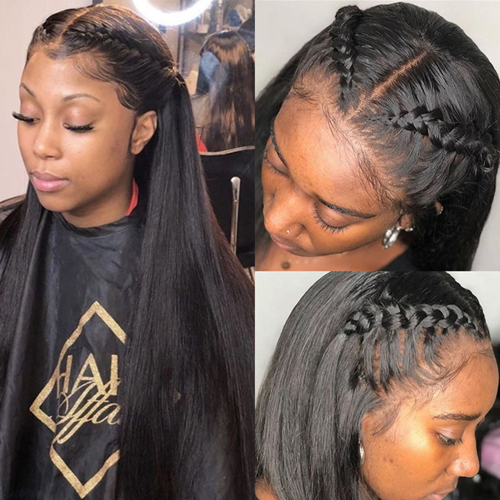 Knochen Gerade Menschliches Haar Bundles Mit Verschluss 4x4 Spitze Verschlüsse Mit Bundles Brasilianische Haarwebart Bundles Mit Verschluss remy Haar