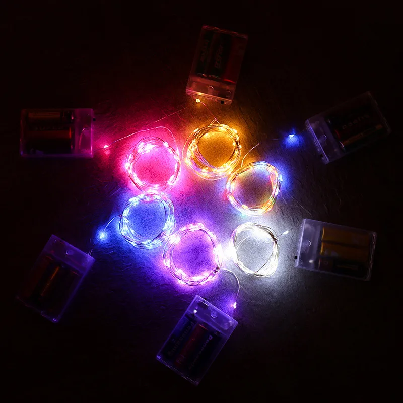 10M ทองแดงลวดไฟ LED String กันน้ํากลางแจ้ง Garlands Festoon Fairy งานแต่งงานตกแต่งสําหรับปีใหม่ต้นคริสต์มาส