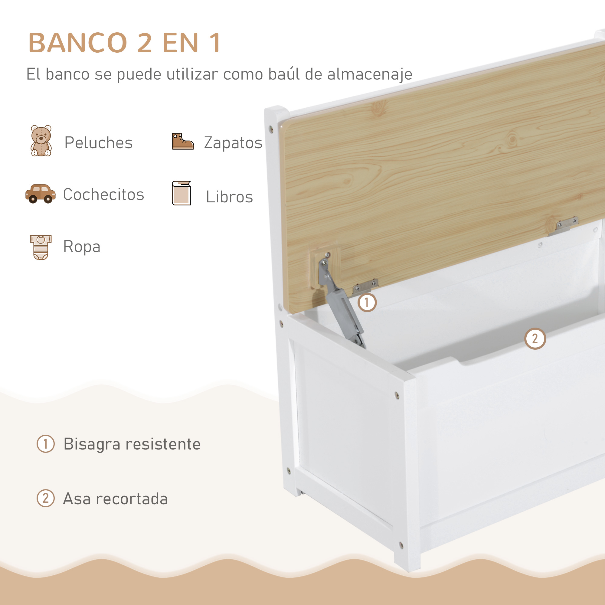Homcom Tisch Set 2 hölzerne Kinder stühle und Bank mit Platz