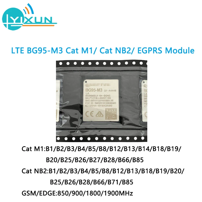 QUECTEL BG95-M3 40PIN OUT PCBA LPWA GSM NBIOT CATM module Mini Development Board With GPS Receiver
