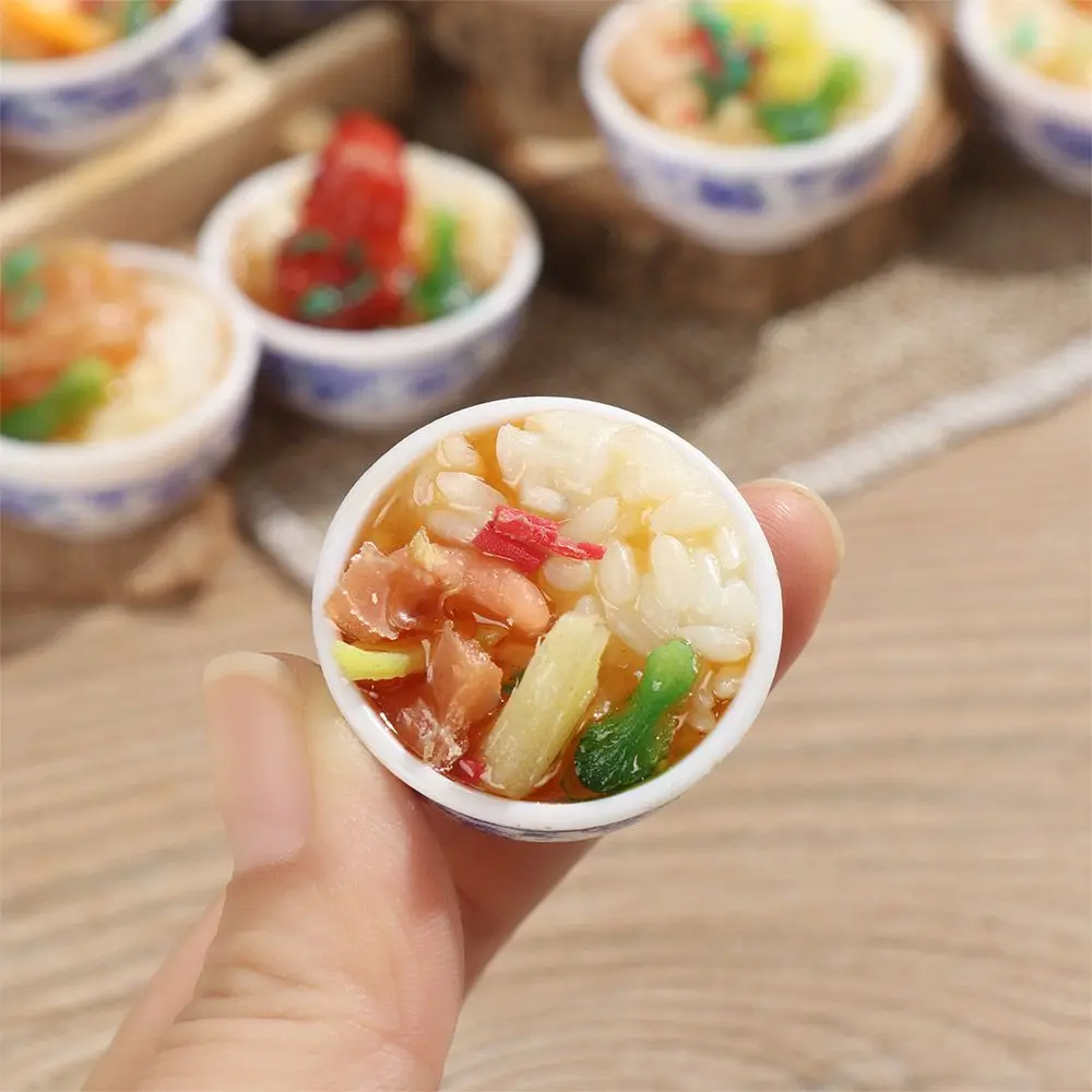 1 Cái Ngẫu Nhiên Thu Nhỏ Nhà Búp Bê Trung Quốc Cơm Bánh Ngọt Thùng Đựng Mì Món Tráng Miệng Bếp Đồ Chơi Thức Ăn Giả Đồ Chơi Nhà Búp Bê Trang Trí