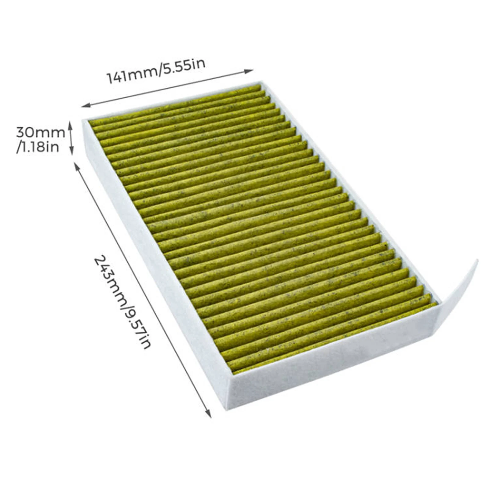 Filtro de ar para carro, 2 pacotes, filtro de cabine de ar condicionado com substituição de carvão ativado para tesla modelo 3 modelo y 3o modelo3