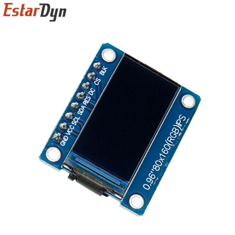 HD 65K Màn Hình TFT 0.96 Inch Ips LCD Màn Hình Ổ IC ST7735S 3.3V 160X80 Giao Diện SPI cho Arduio Full Màn Mô Đun