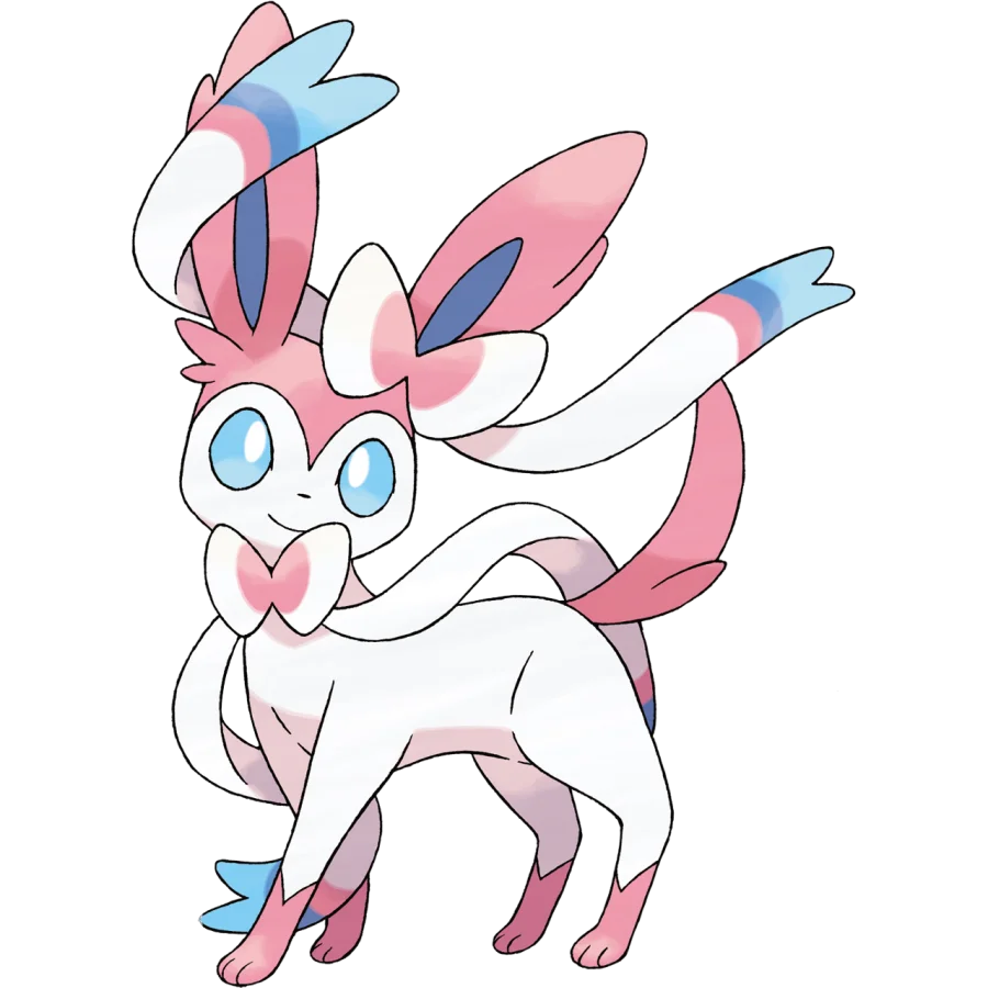 24Cm Pokemon Sylveon Eevee Sang Trọng Búp Bê Đồ Chơi Nhồi Bông Kawaii Màu Hồng Cổ Tích Quốc Mã Tiền Đồ Trang Trí Quà Tặng