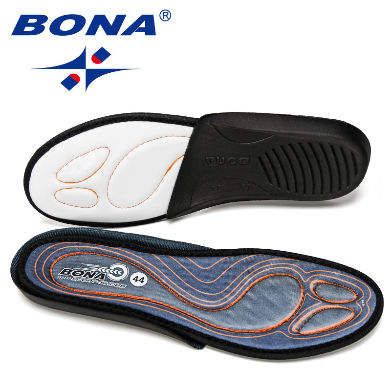 Bona-zapatilla de deporte general para hombre y mujer, cojín de alta calidad, alivio de golpes, transpirable, cómoda plantilla para aliviar el dolor en los pies