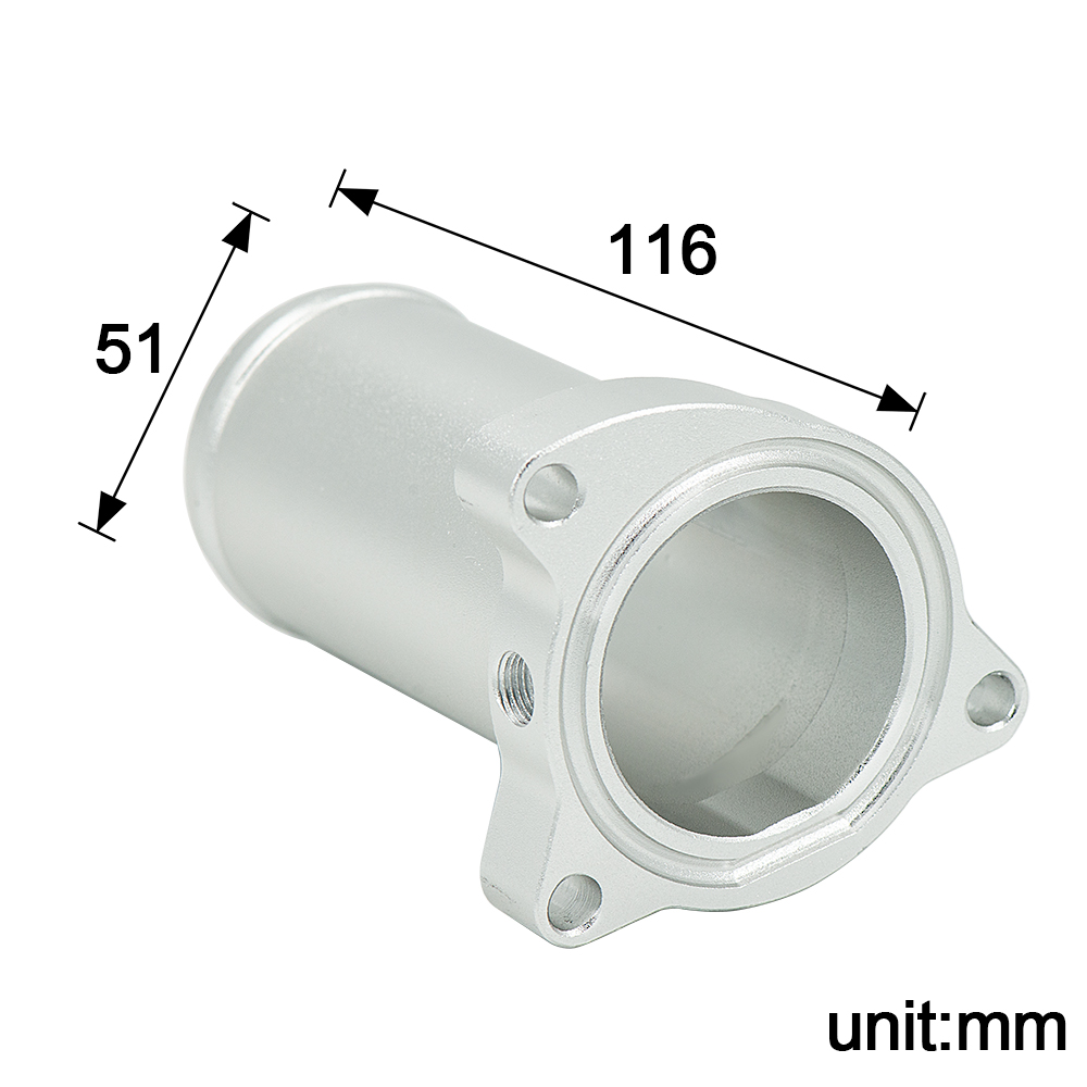 Алюминиевая труба 50 мм, подходит для MK4 Beetle Golf vw 1.9TDI 75/80/90/115 BHP