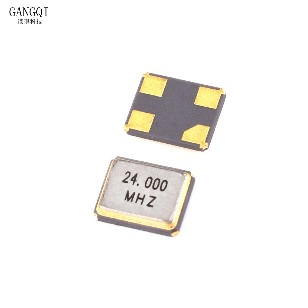 10PCS 3225 SMD passive quartz crystal oscillator 8Mhz 10Mhz 12Mhz 16Mhz 20Mhz 24Mhz 26Mhz 30Mhz 32Mhz 40Mhz 48Mhz 4 Pins