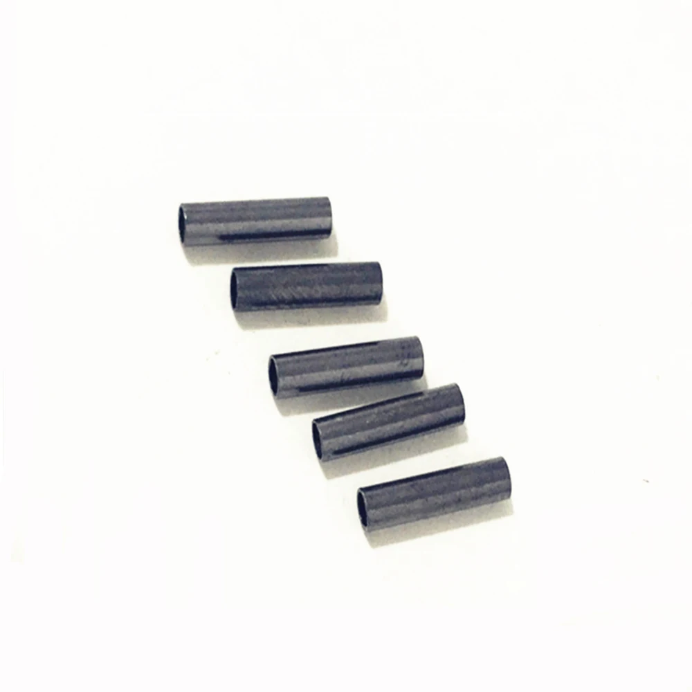 50-100 Cái/lốc Thép Không Gỉ Dây Câu Cá Nhôm Lọn Uốn Tay Ống Đồng Dây Ống Lọn Uốn Tay Câu Cá Chống Phụ Kiện