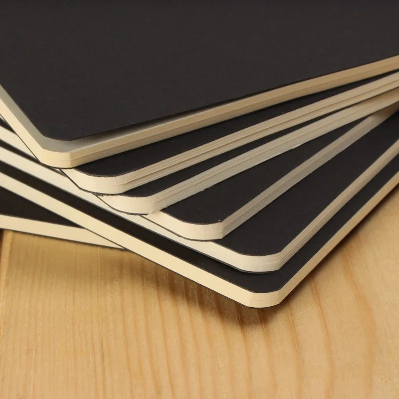 A5 Xách Tay 76 Trang Trống Giấy Trắng Hàng Ngày Viết Lập Kế Hoạch Tạp Chí Notepad Vẽ Tranh Sketchbook
