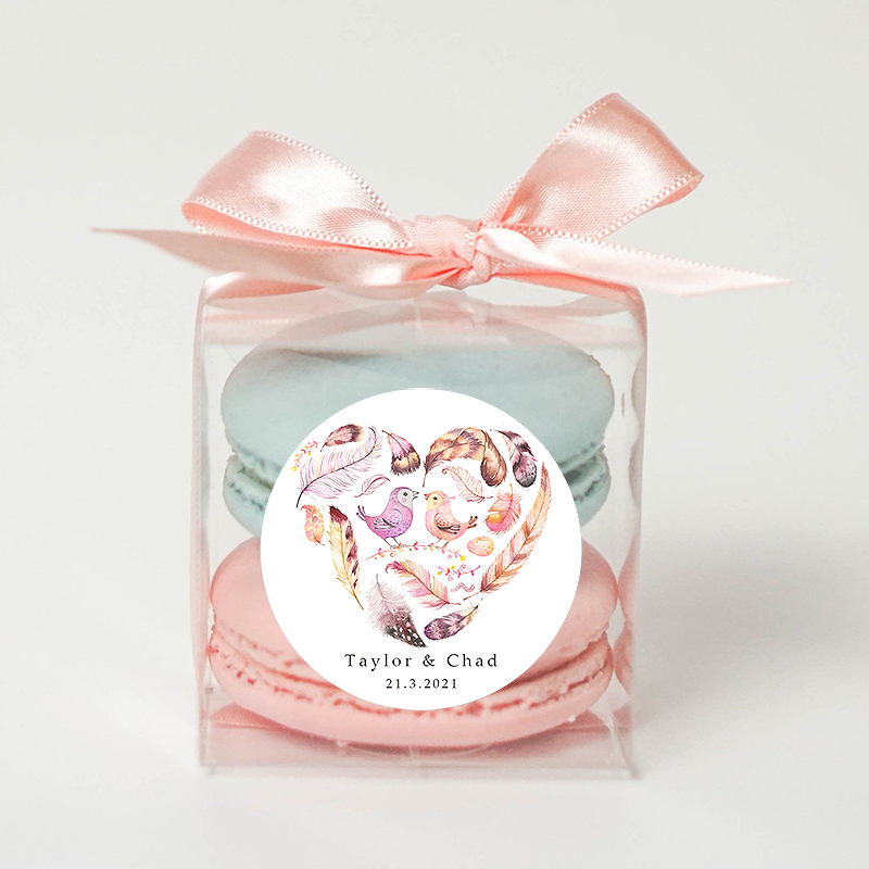 2-7 センチメートルカスタムステッカーカスタマイズされたロゴ結婚式誕生日洗礼ステッカー人格ラベルデザイン独自のベーキングギフトバッグステッカー