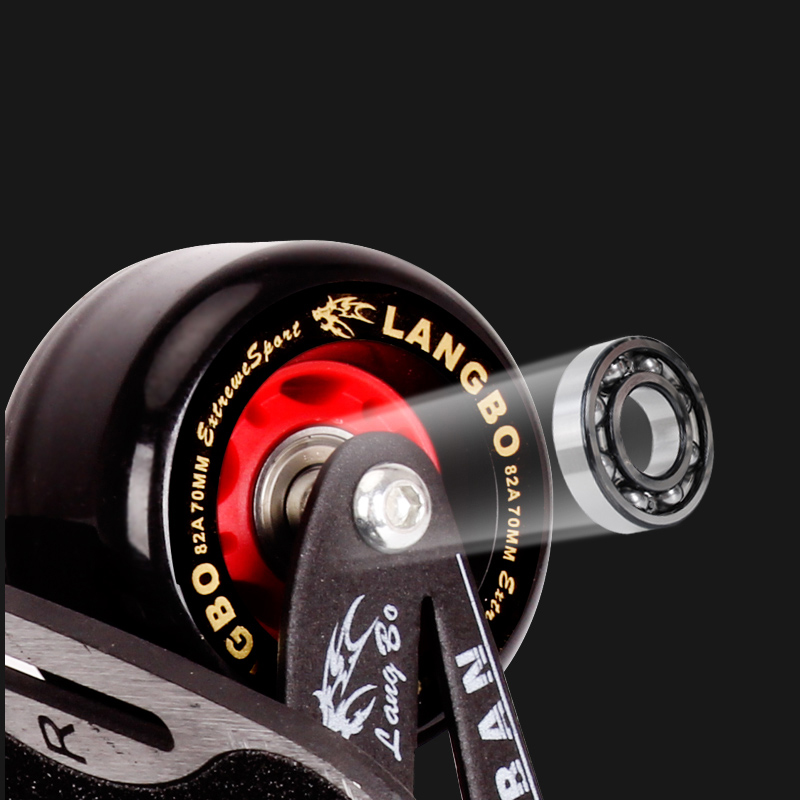 Alumínio liga Mini Drift placa curta, rolo skate, 1 par