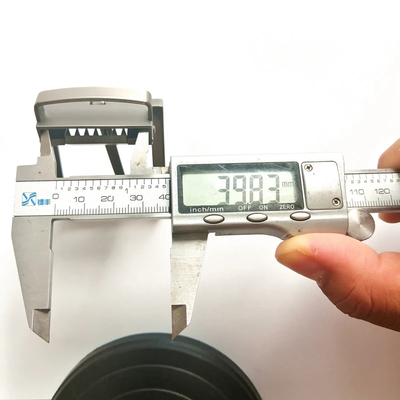 Nam Xoay Chiều Kim Loại Hợp Kim Lưng Thay Thế Pin Khóa Phù Hợp Với Chiều Rộng Thắt Lưng 38Mm Lưỡi Đơn Khóa Cho Vải Bố thắt Lưng