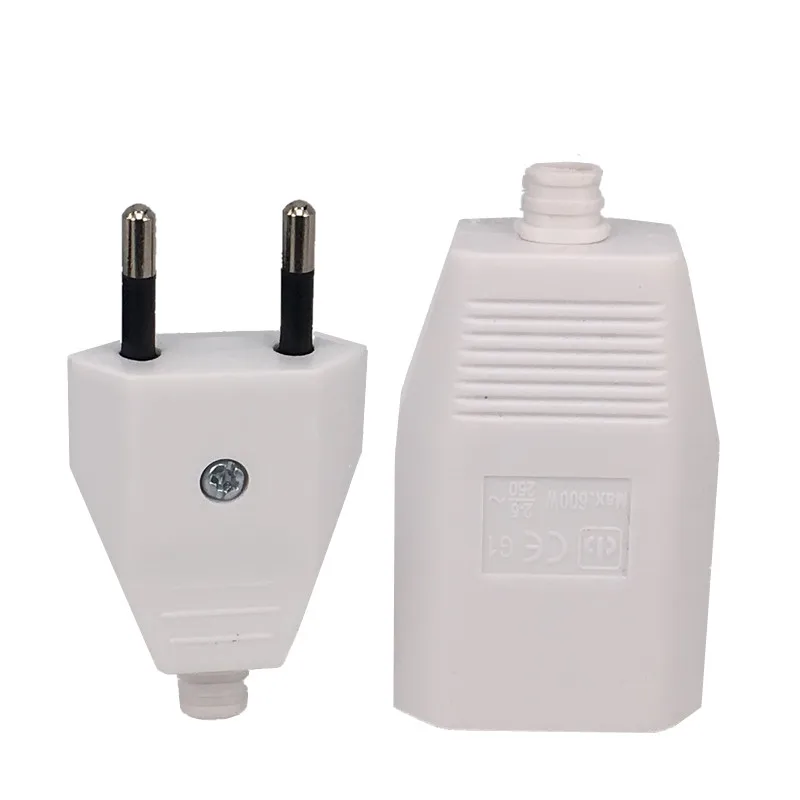 1PCS Rewirable 유럽 전원 코드 CE 남성 플러그 여성 소켓 전기 플러그 산업 빈티지 스타일 Rewire 플러그 250V 16A