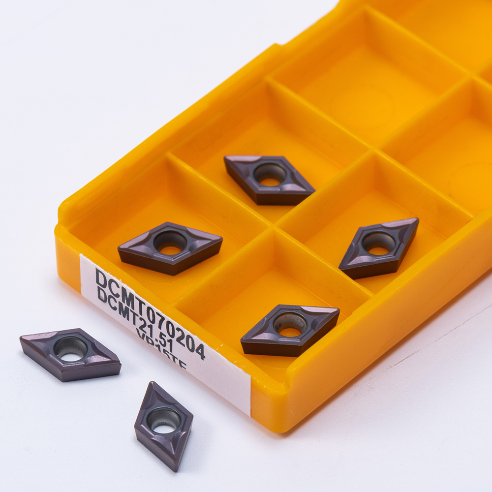 10 piezas de inserción CNC DCMT 070204   VP15TF UE6020 US735 herramientas de carburo fresa interna DCMT 070204   Herramienta de torneado de metal de torno