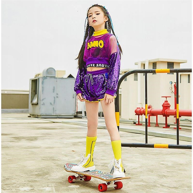 3 шт./комплект, Детский костюм для джазовых танцев