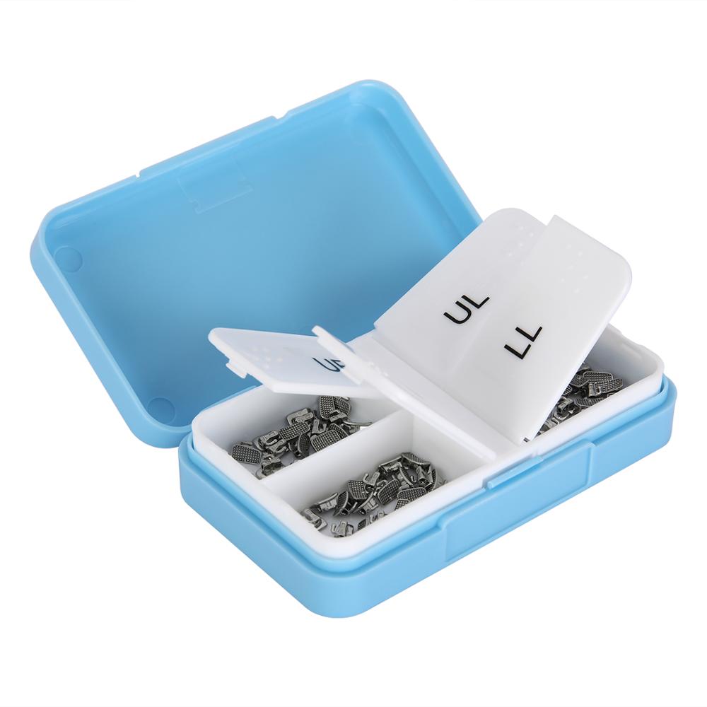 AZDENT Tubos Bucales De Ortodoncia Dental para 1er Molar Dientes Bondable Monobloque No Convertible Solo Roth MBT 0.022 80PCS/200PCS