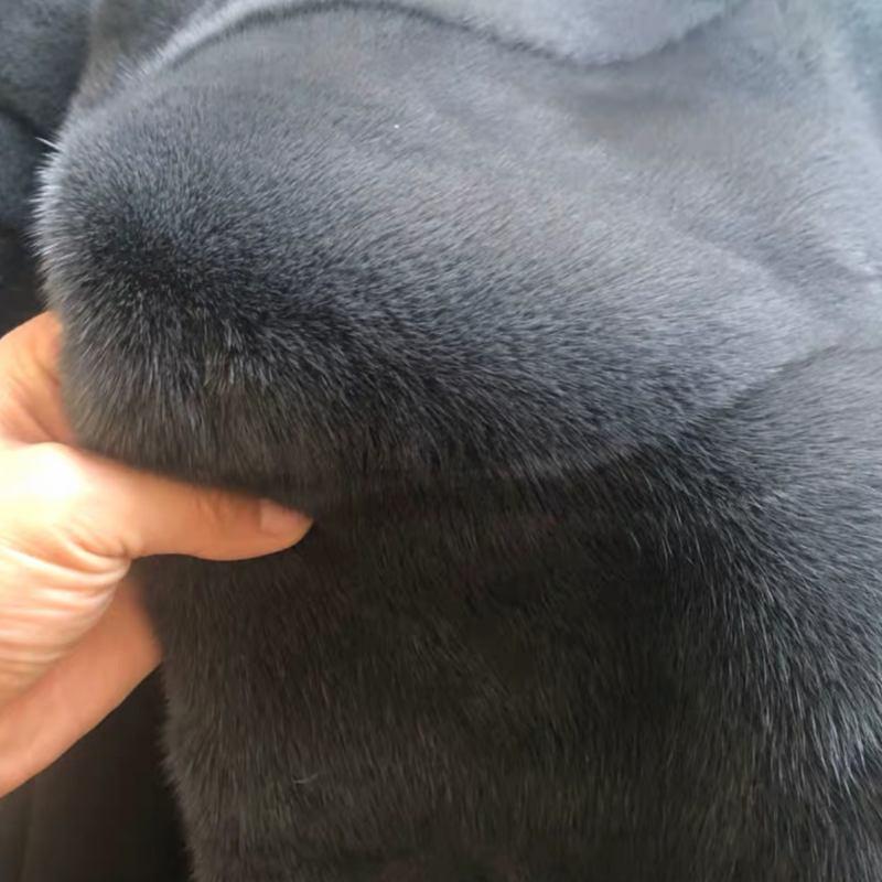 Chaqueta de piel de visón natural para mujer, chaqueta de piel de visón auténtica, abrigo corto, chaqueta informal cálida, moda, nueva