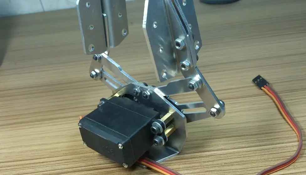 Metal Robô Garra Manipulador Gripper, Braçadeira de Braço Mecânico Gripper, 180 Graus Servos para Arduino, Projeto DIY, STEM Toy Parts