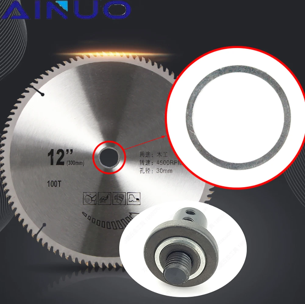 2 Chiếc 16-50Mm Lưỡi Dao Cắt Vòng Tct Lưỡi Cắt Hợp Kim Đĩa Chuyển Đổi Vòng Dụng Cụ Làm Rau Cau
