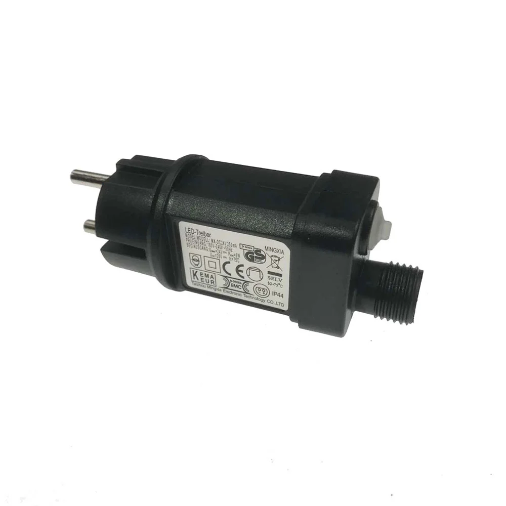 EU Anh Mỹ Âu Cắm Dùng Bộ Chuyển Đổi Ổ Cắm Đôi 24V/30V Điện Áp Thấp biến Áp Vườn Lồng Đèn Phụ Kiện & 8 Chức Năng