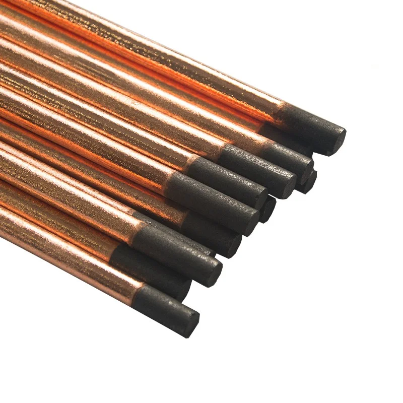 5 Cái Không Khí Carbon Vòng Cung Gouging Thanh Đồng Tròn Than Chì Điện Cực Cần Cho DC Khí Gouging Súng Điện Cực Carbon Cần 4-10Mm