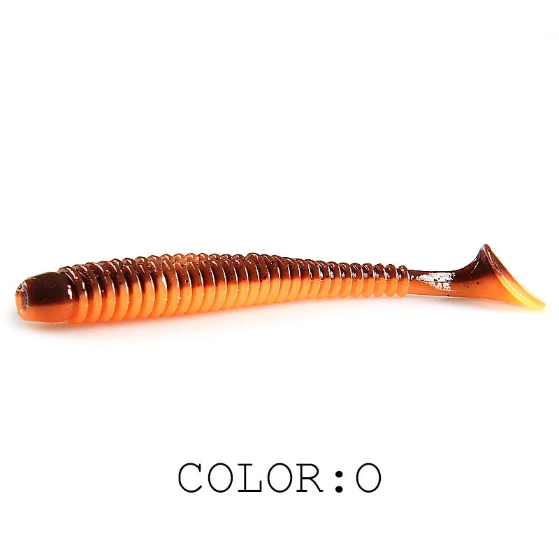 Supercontinent Swing Impact Ring Shad Angelköder 6 Stück/10 Stück/20 Stück künstliche Pesca Leurre Souple Angelköder