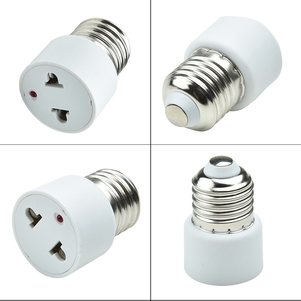 1/5pcs E27 Lamp Base US/EU Plug Bulb Holder Light Fixture Bulb Base Adapter Converter Lamp Socket Lighting Accessories