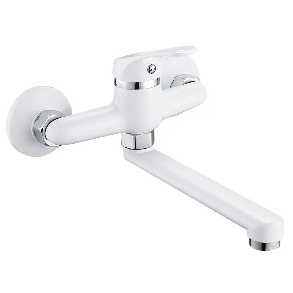Küche Wasserhahn Mixer Wand Montiert Einzigen Griff Mischbatterie Waschbecken Wasserhahn Rotation Heißes Kaltes Wasser Mixer Mopp Pool Wasserhahn Becken Wasserhahn