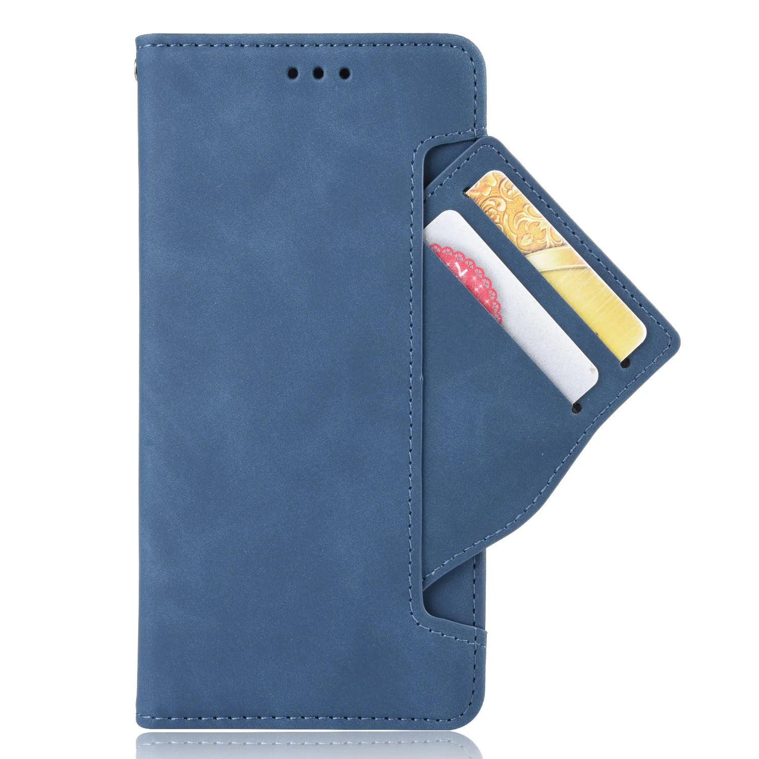 Untuk Nokia C01 Plus Casing Dompet Kulit Premium Sampul Slot Multi Kartu Flip Kulit untuk Nokia C01 Plus C01Plus Casing 5.45"