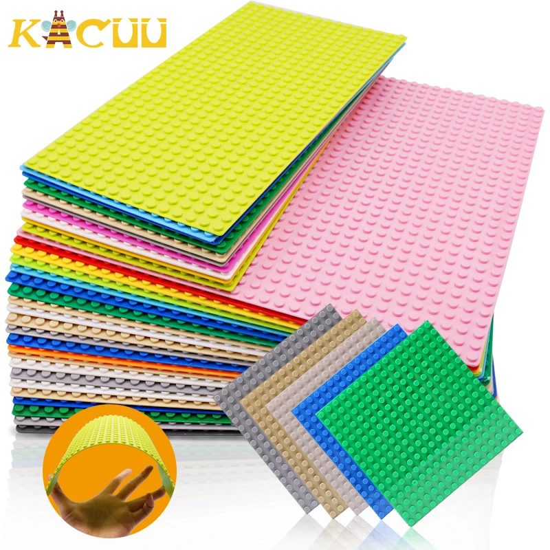 4 Kích Thước 33 Phong Cách Nhựa Lắp Ráp Khối Đế Tấm Nhân Vật Thành Phố Cổ Điển Đồ Chơi Khối Xây Dựng Baseplates Đồ Chơi Dành Cho Trẻ Em Quà Tặng