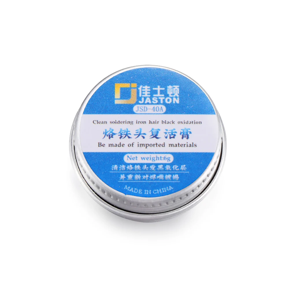 Non-stick tin Electrical Soldering Iron Tip Refresher solder Cream Clean Paste  Solder Iron Tip Head Resurrection 2022 Hot Sale