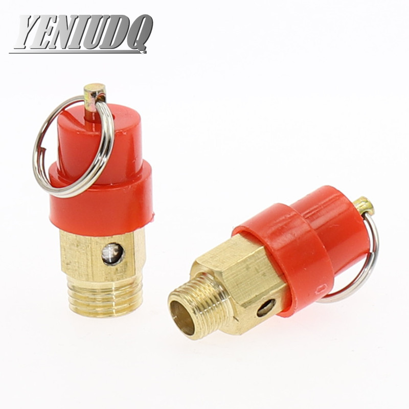 1 Chiếc 1/4 ''3/8" 1/2 "BSP Dây Chuyền 1/3/4/5/6/7//8/10/12KG Không Khí An Toàn Van Giảm Áp Lực Phát Hành Bộ Điều Chỉnh Áp Lực Đường Ống