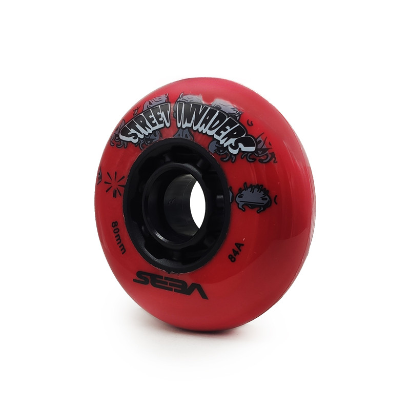 ET INVADERS-Roues de patins à roues alignées 84A, pour SEBA HV HL SKJ WFSC, haute roue, 72mm, 76mm, 80mm, roulement ILQ11, 4 pièces