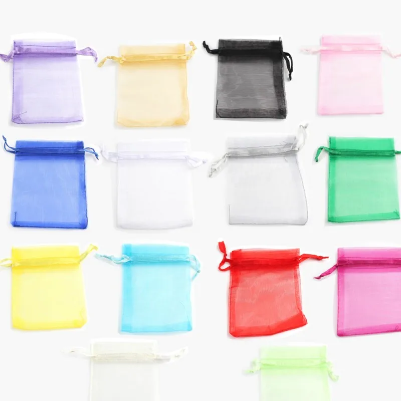 50 Cái/lốc (4 Size) đàn Organ Tặng Túi Đựng Trang Sức Bao Bì Túi Tiệc Cưới Goodie Đóng Gói Ủng Hộ Bánh Túi Drawable Túi Hiện Nay
