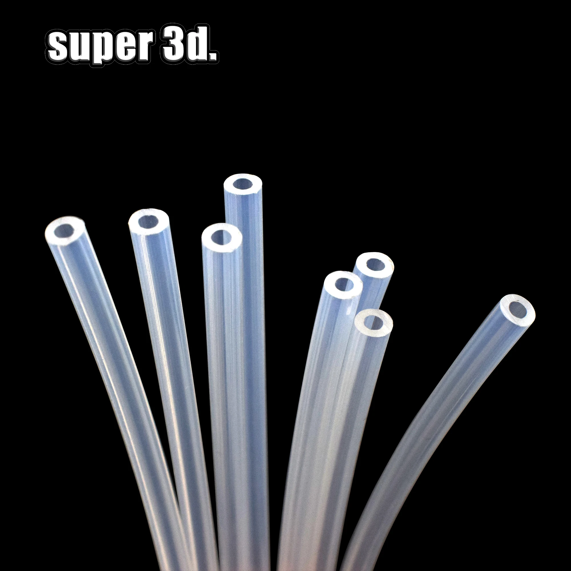 10 メートル PTFE チューブクリアパイプ PFA ID 2 ミリメートル外径 4 ミリメートル V5/V6 1.75 ミリメートルボーデン押出機 J ヘッドホットエンドスロート 3D Printe 部品
