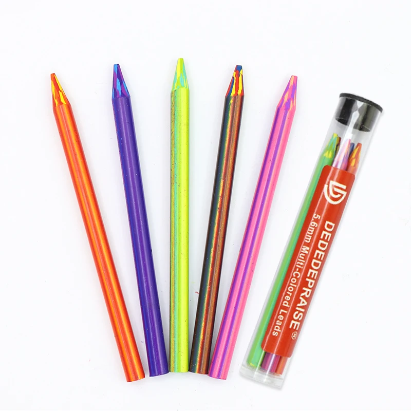 5,6mm Mechanische Automatische Bleistifte & Holzkohle Graphit Bleistift Blei Weich Mittel Hart HB 2B 4B 6B 8B 14B Skizze zeichnung Blei Core